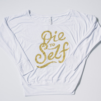 White Long Sleeved Dolman - Thumbnail 2