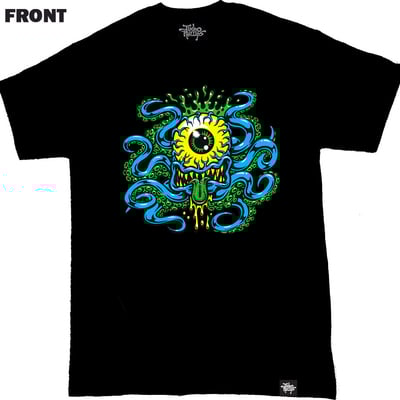 Cycloptopus 100% cotton black tshirt - Thumbnail 4