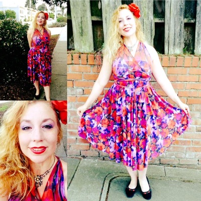 Infinity dress-custom- your choice of color and length