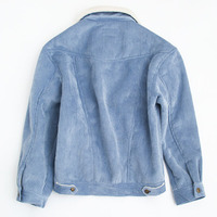 PASTEL BLUE CORDUROY JACKET - Thumbnail 2