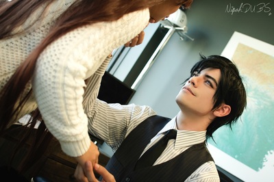 Jumin x MC (Mystic Messenger) Print