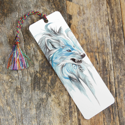 Season Wolf Winter - Bookmark
