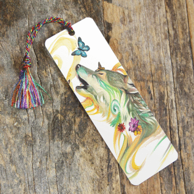 Season Wolf Spring - Bookmark