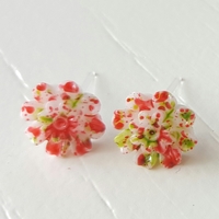 6 pairs of Daisy Stud Earrings - Daisy Earrings - colorful earrings - Thumbnail 4