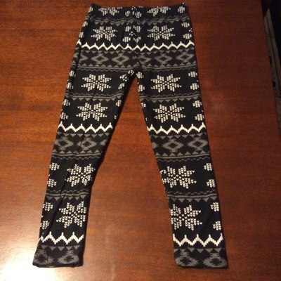 Dark flakes girls leggings