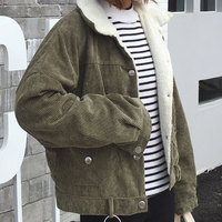 Corduroy Fleece Jacket - Thumbnail 3