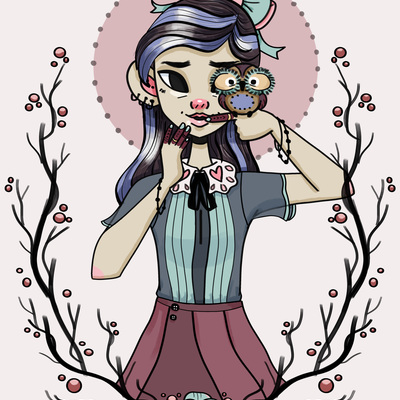 Hout suite (print and mini-print)