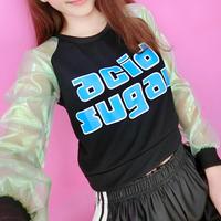 Hologram Stitching Long Sleeve Top - Thumbnail 3