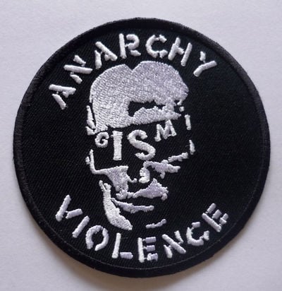 GISM embroidered circle patch