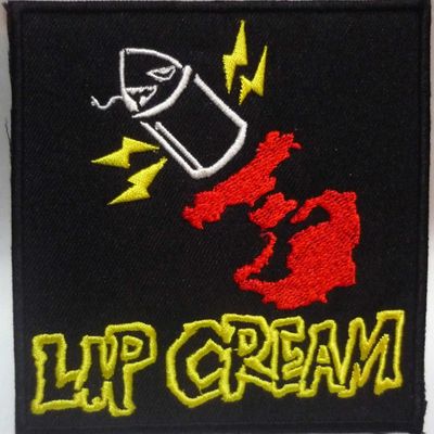 Lip cream embroidered patch - Thumbnail 4