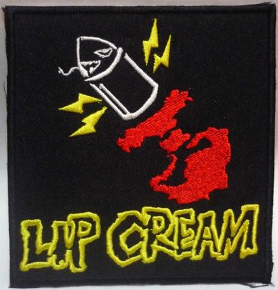 LIP CREAM embroidered patch