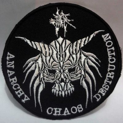 Crow embroidered patch - Thumbnail 5