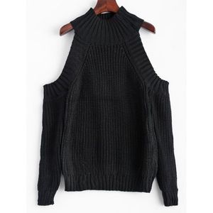 Cold Shoulder Sweater