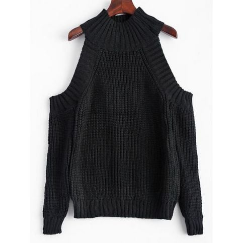 Cold Shoulder Sweater