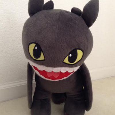 How to train your dragon toothless plush
