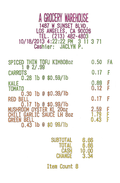 receipt of the damned