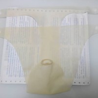 sexy gay men underwear lingerie anti-bacterial(body fluid) safety rubber latex stretch G-string T-string thongs - Thumbnail 3