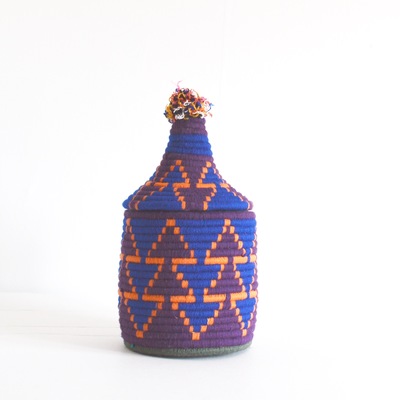  sold sold sold berber basket handwoven vintage moroccan berber wool lidded basket 