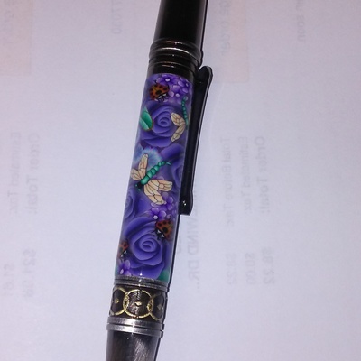 #165 pro -x polymer clay - dragonflies 