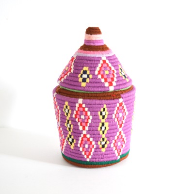  sold sold sold berber basket handwoven vintage moroccan berber wool lidded basket 