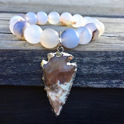 The flowering arrowhead bracelet
