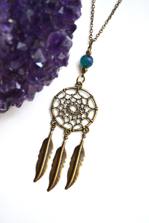 Dreamcatcher Necklace, Dreamcatecher, Dream, Christmas Gifts Girls, Black Friday Sale, Sale, Canadian Shop