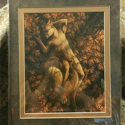 Chasing autumn 8 x 10 matted print