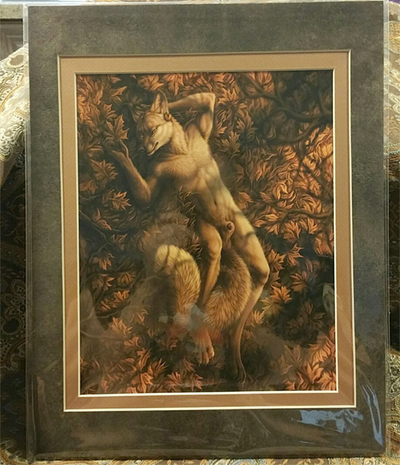 Chasing Autumn 8 x 10 Matted Print