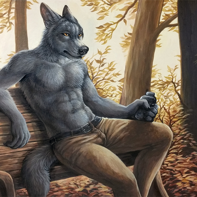 Drink him away 8 x 10 matted print