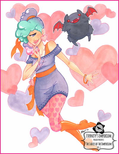 [Print] Celia & Boris 9x12