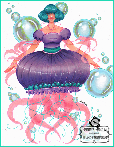 [Print] Janelle 9x12