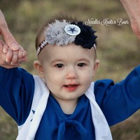 Football Team Headband & Football Leg Warmers Set, Your Team, Game Day - Thumbnail 2