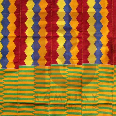 100% handwoven kente cloth kente ashanti kente ghana african art 6 yards
