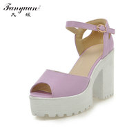 Peep Toe Sandals - Thumbnail 1