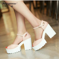 Peep Toe Sandals - Thumbnail 2