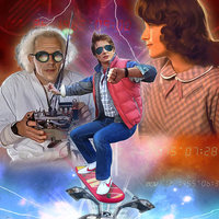 Back to the Future Artist Print - Thumbnail 1