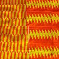 Kente Handwoven Cloth Kente Ashanti Kente African fabric Ghana Kente 6 yards - Thumbnail 1