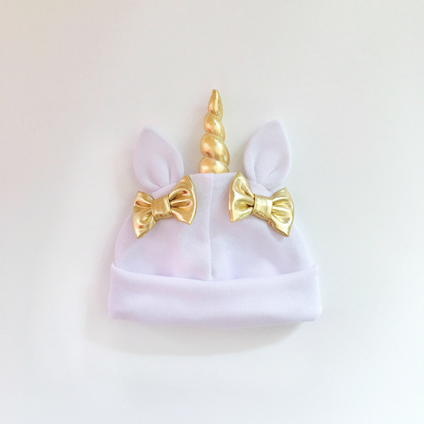 White Unicorn Hat