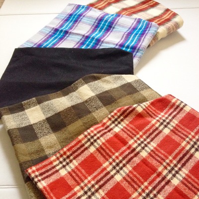 Toddler/youth snap scarves