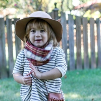 Toddler/Youth Snap Scarves - Thumbnail 1