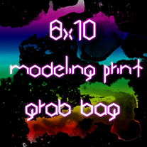 8x10 Modeling/Lewd Print Grab Bag (5) 