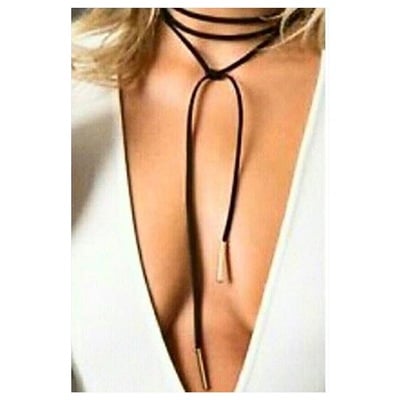 Fashion choker necklace -tde - Thumbnail 5