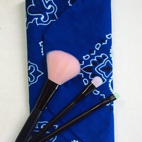 Royal Blue Band Anna Brush Holder