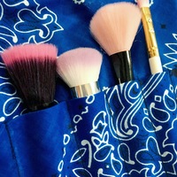 Royal Blue Band Anna Brush Holder - Thumbnail 1