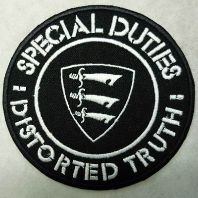 Special duties embroidered patch - Thumbnail 5