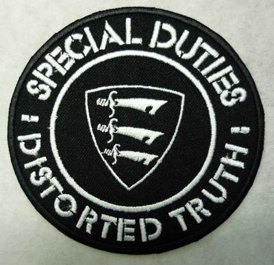 SPECIAL DUTIES embroidered patch