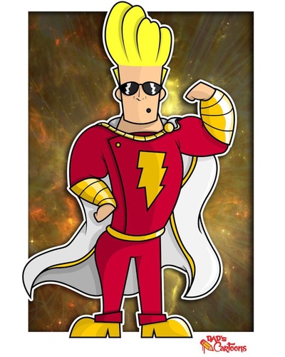 Johnny Shazam Print