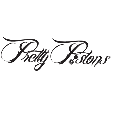 Pretty Pistons Sticker