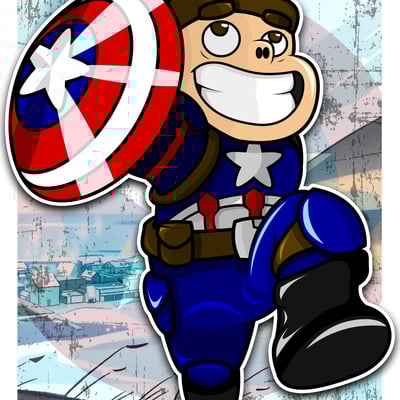 Captain universe print