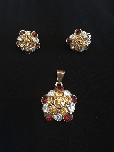 Necklace Pendant & Earring Set